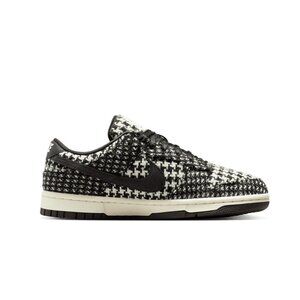 Nike Dunk Low x Harris Tweed Black Women's Size 7